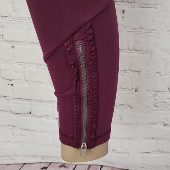 Lululemon Special Edition Wunder Under Pant Ruffled Up Plum Raspberry Glo 2 - Picture 7 of 10